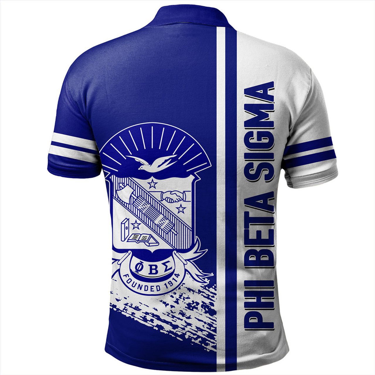 Phi Beta Sigma Polo Shirt Quater Style