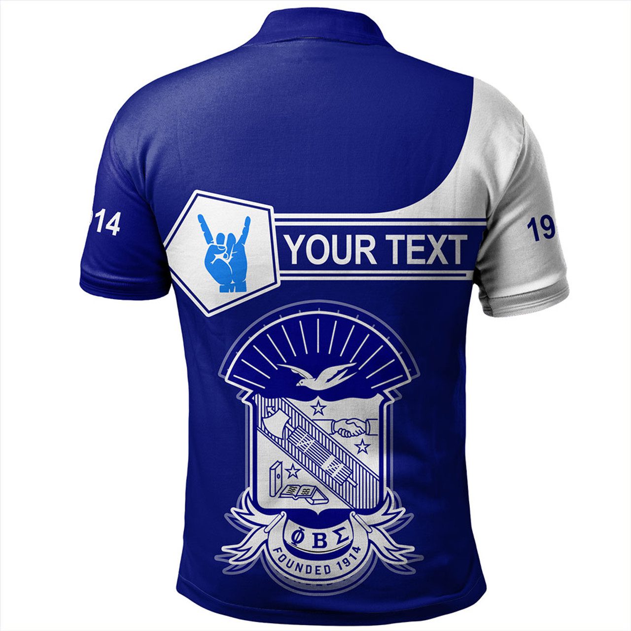 Phi Beta Sigma Polo Shirt Custom Simple Style