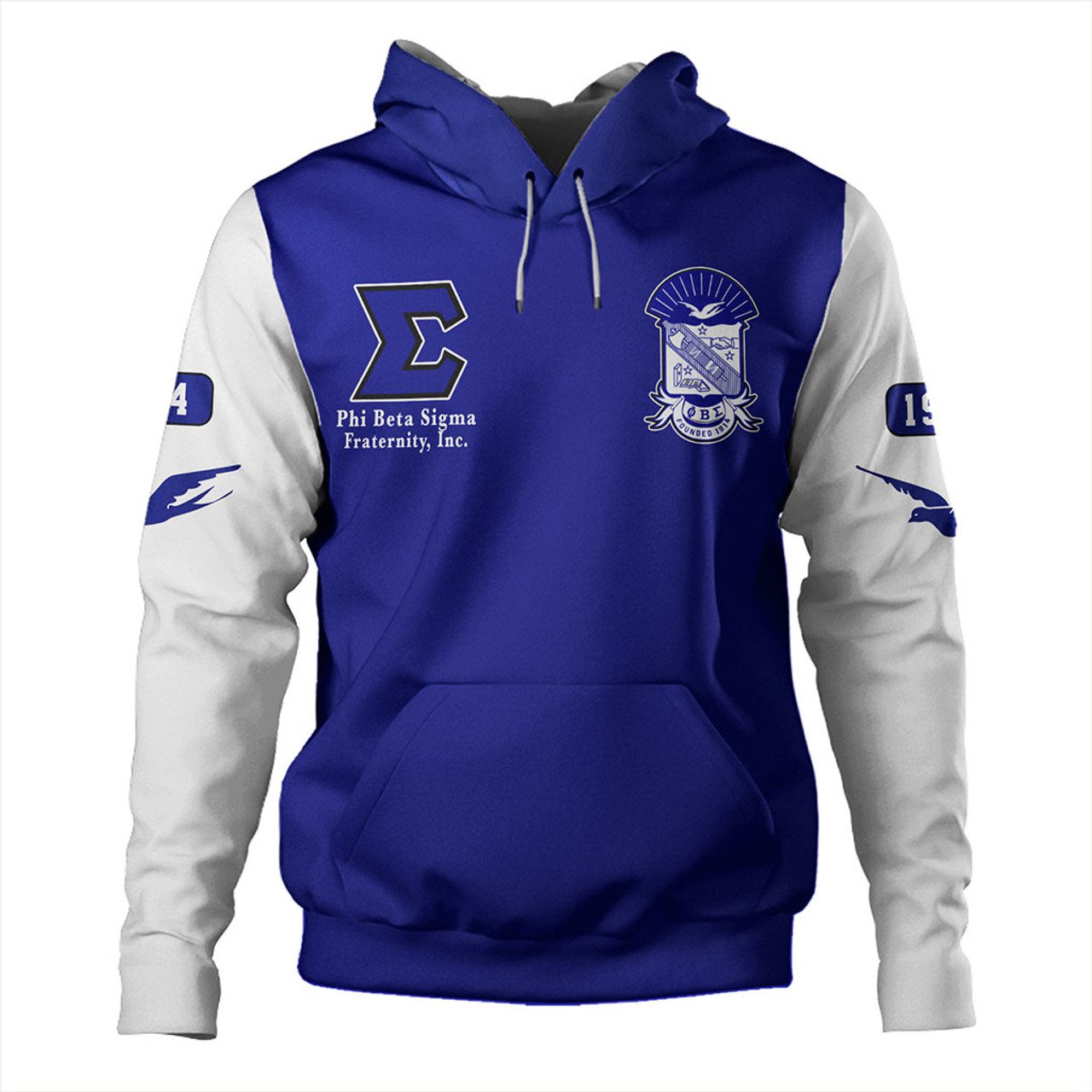 Phi Beta Sigma Hoodie Varsity Style