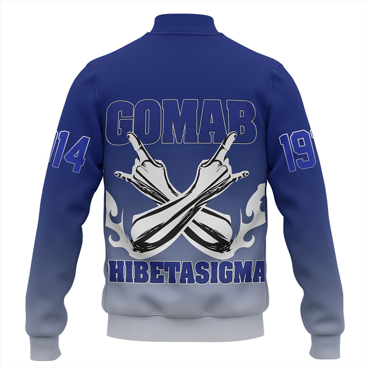 Phi Beta Sigma Baseball Jacket Gradient