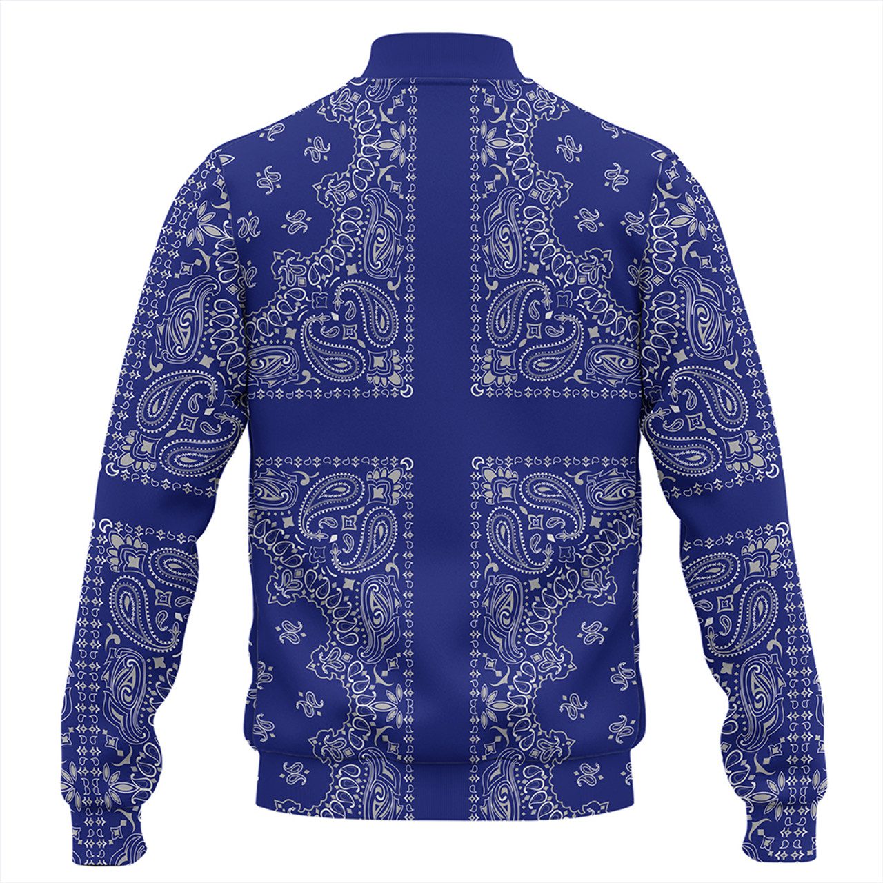 Phi Beta Sigma Baseball Jacket Paisley Style