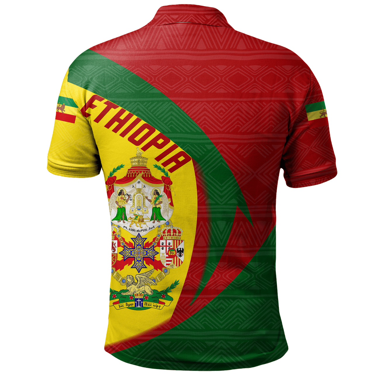 Lion Of Judah Ethiopian Empire Polo Shirt – Fifth Style