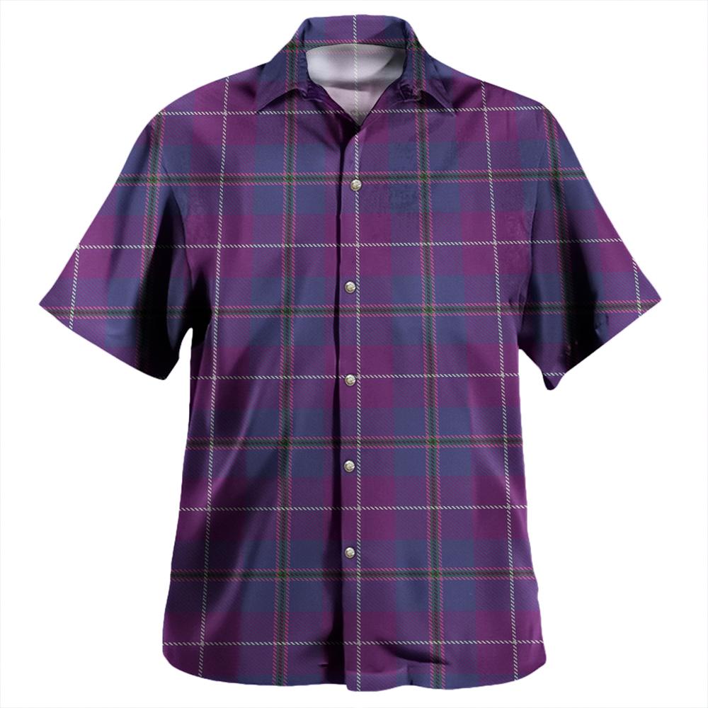 Pride of Glencoe Tartan Classic Aloha Shirt