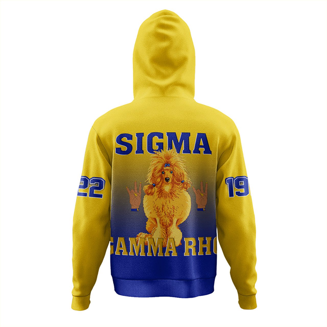 Sigma Gamma Rho Hoodie Gradient Style