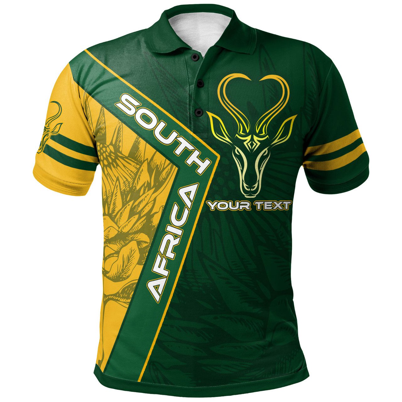 South Africa Rugby Springboks Polo Shirt