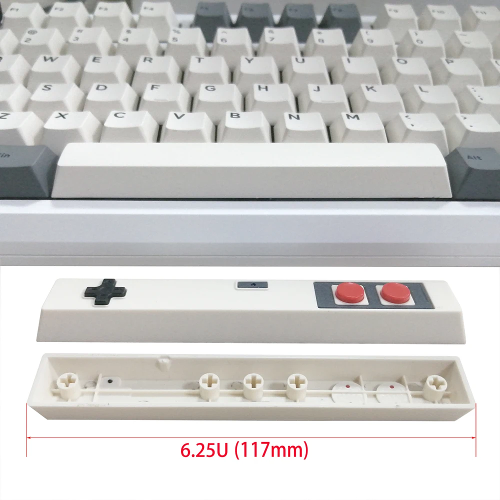 Space Keycaps 6.25U for Mechanical Keyboards Customization Key Cap for Gateron Akko Switch NTD