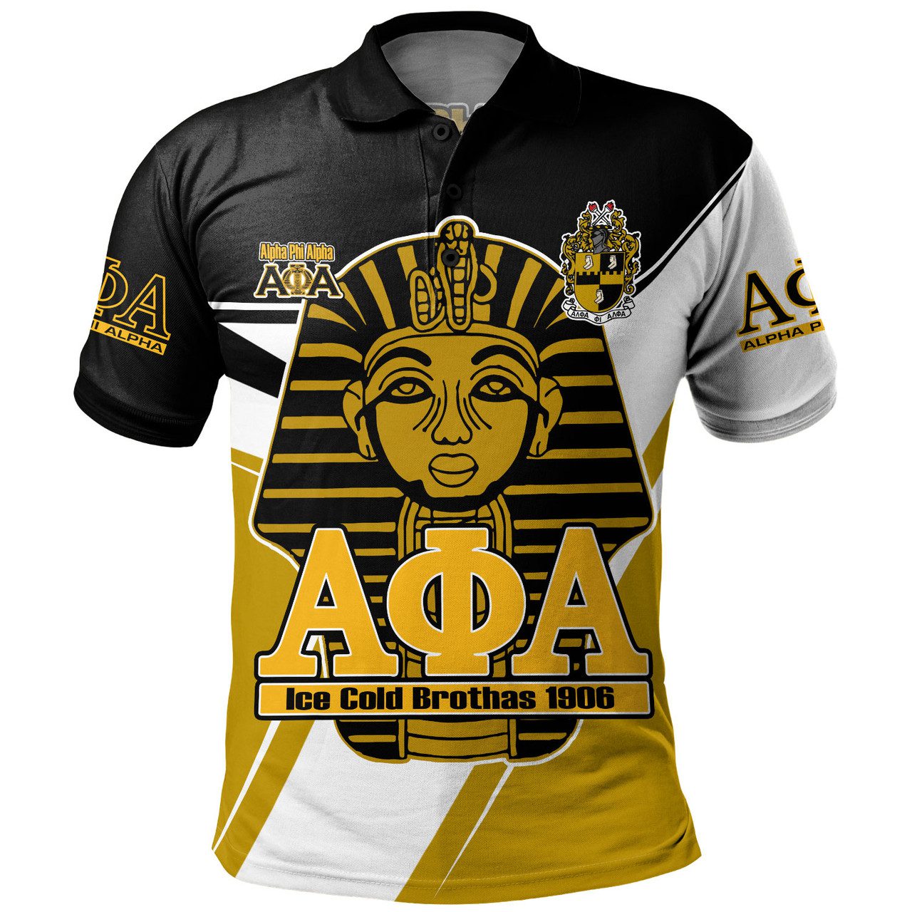 Alpha Phi Alpha Polo Shirt Custom Alpha Phi Alpha Sphinx Fraternity Pride Sport Style
