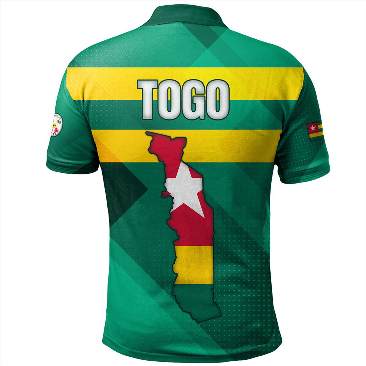 Togo Polo Shirt – Flag Color With Seal