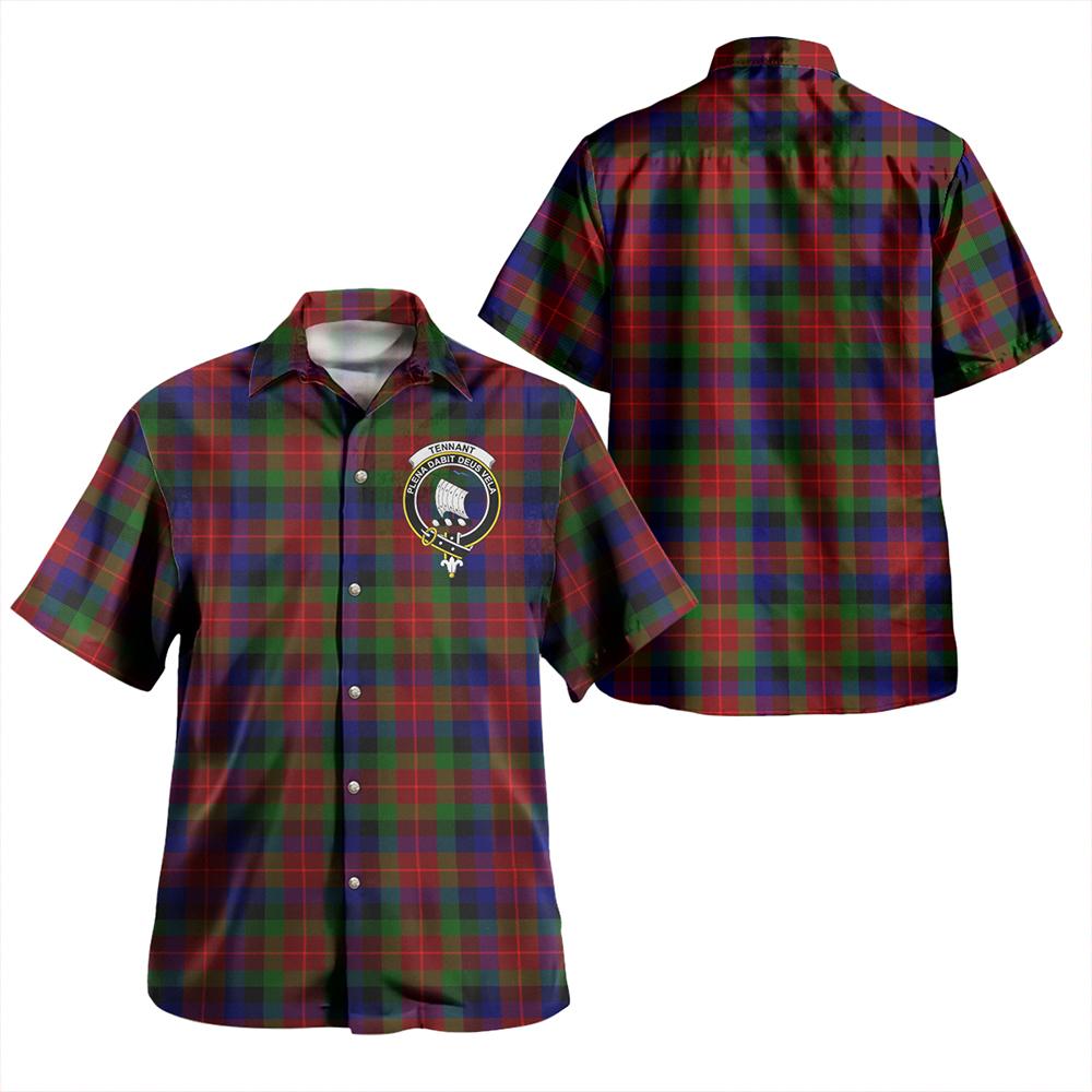 Tennant Tartan Classic Crest Aloha Shirt