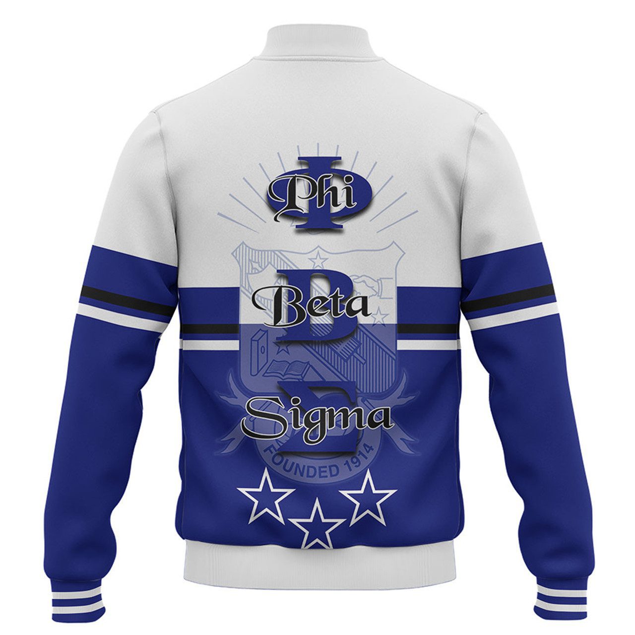 Phi Beta Sigma Baseball Jacket We Are Future Fraternity