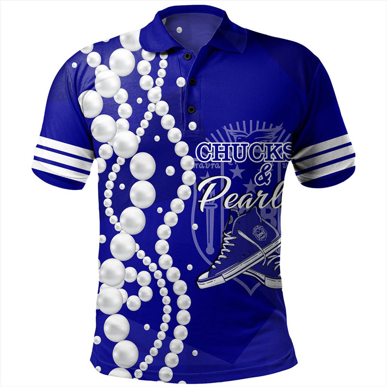 Zeta Phi Beta Polo Shirt Greek Life Chuck And Pearls