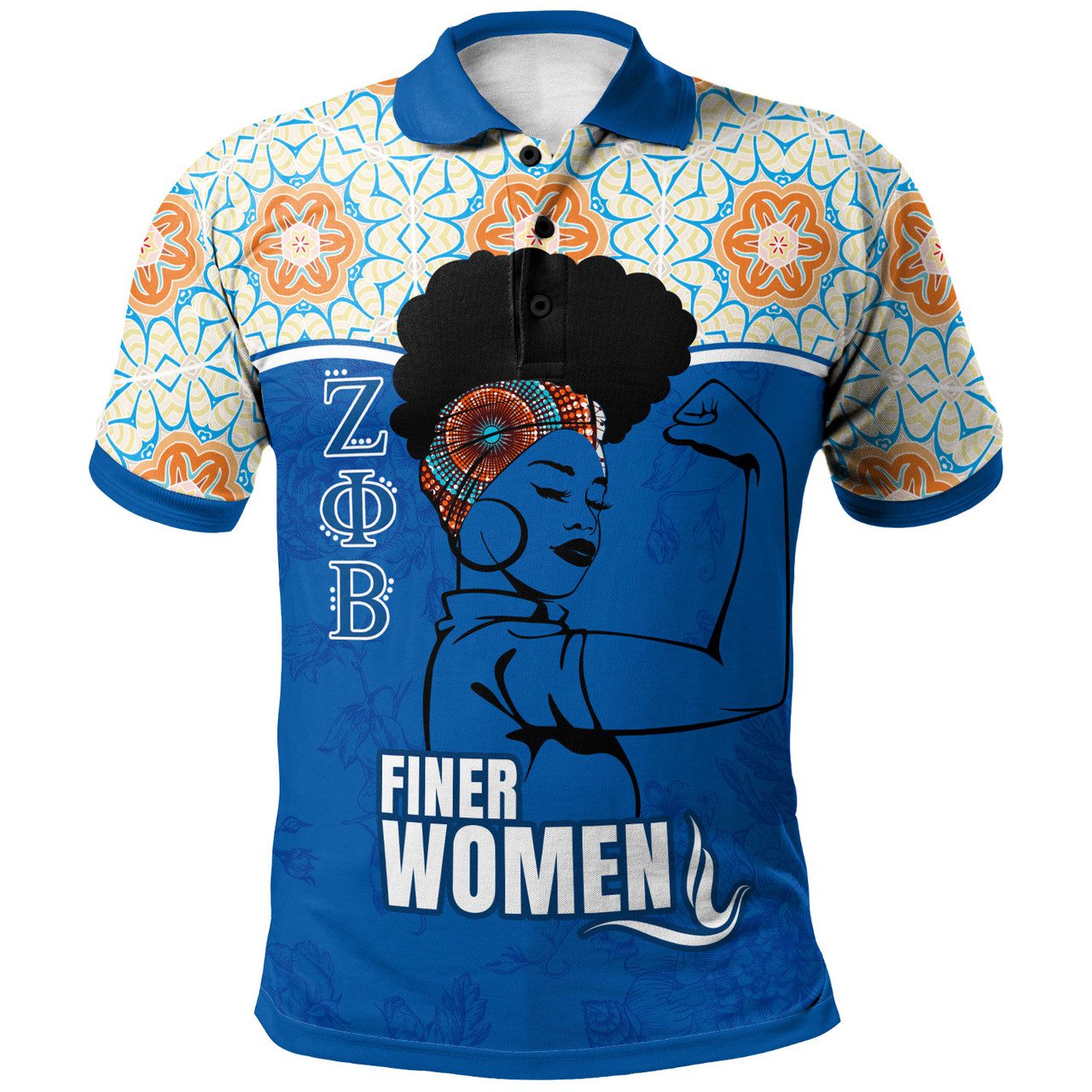 Zeta Phi Beta Polo Shirt – Custom Sorority Finer Women Polo Shirt