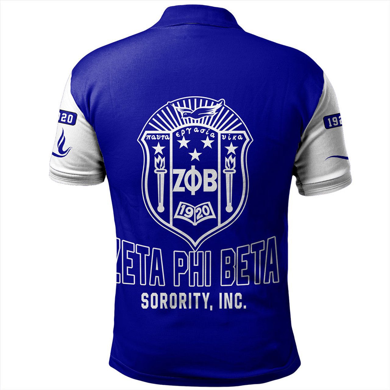 Zeta Phi Beta Polo Shirt Varsity Style