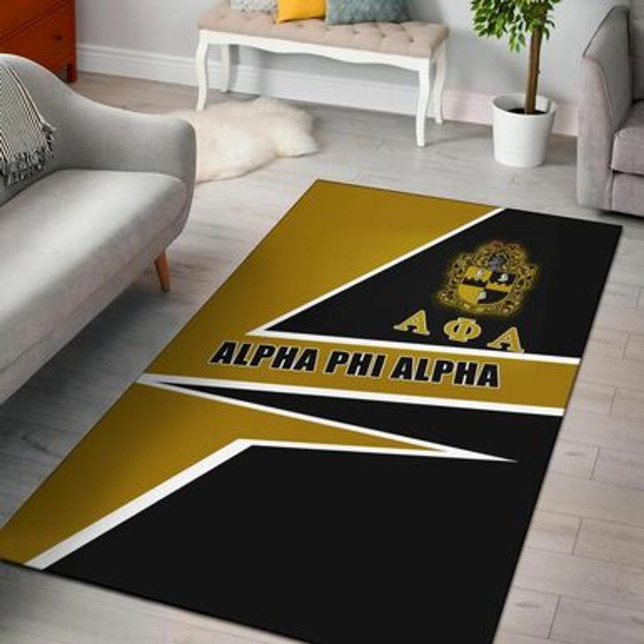 Alpha Phi Alpha Area Rug – Fraternity My Pride Area Rug