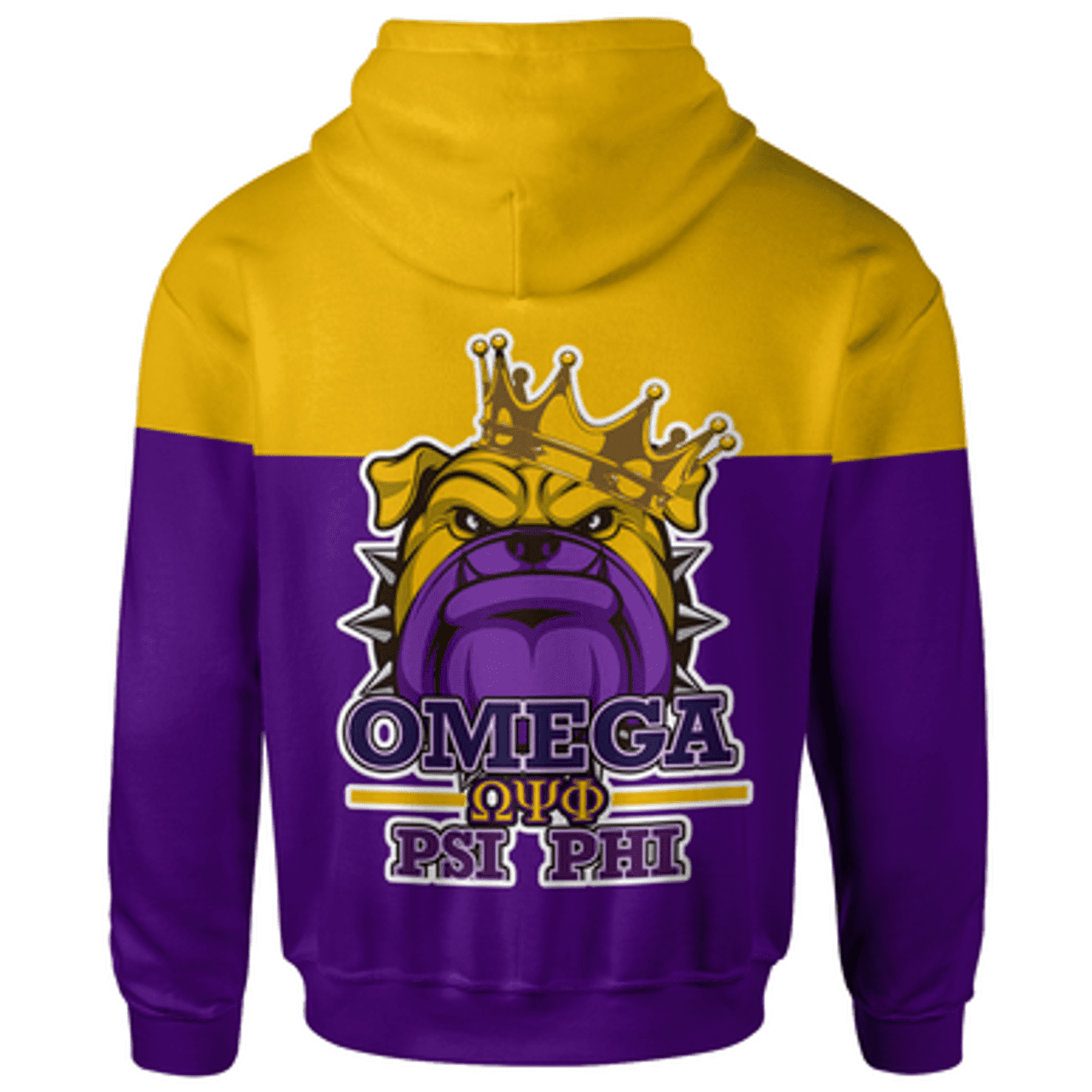 Omega Psi Phi Hoodie – Fraternity Bull Dog Hoodie IV
