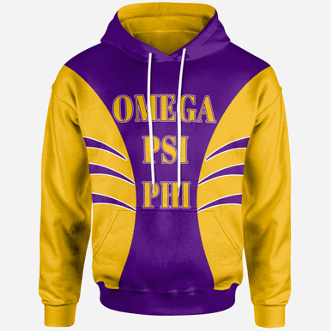 Omega Psi Phi Hoodie – Fraternity Claws Paw Style Hoodie