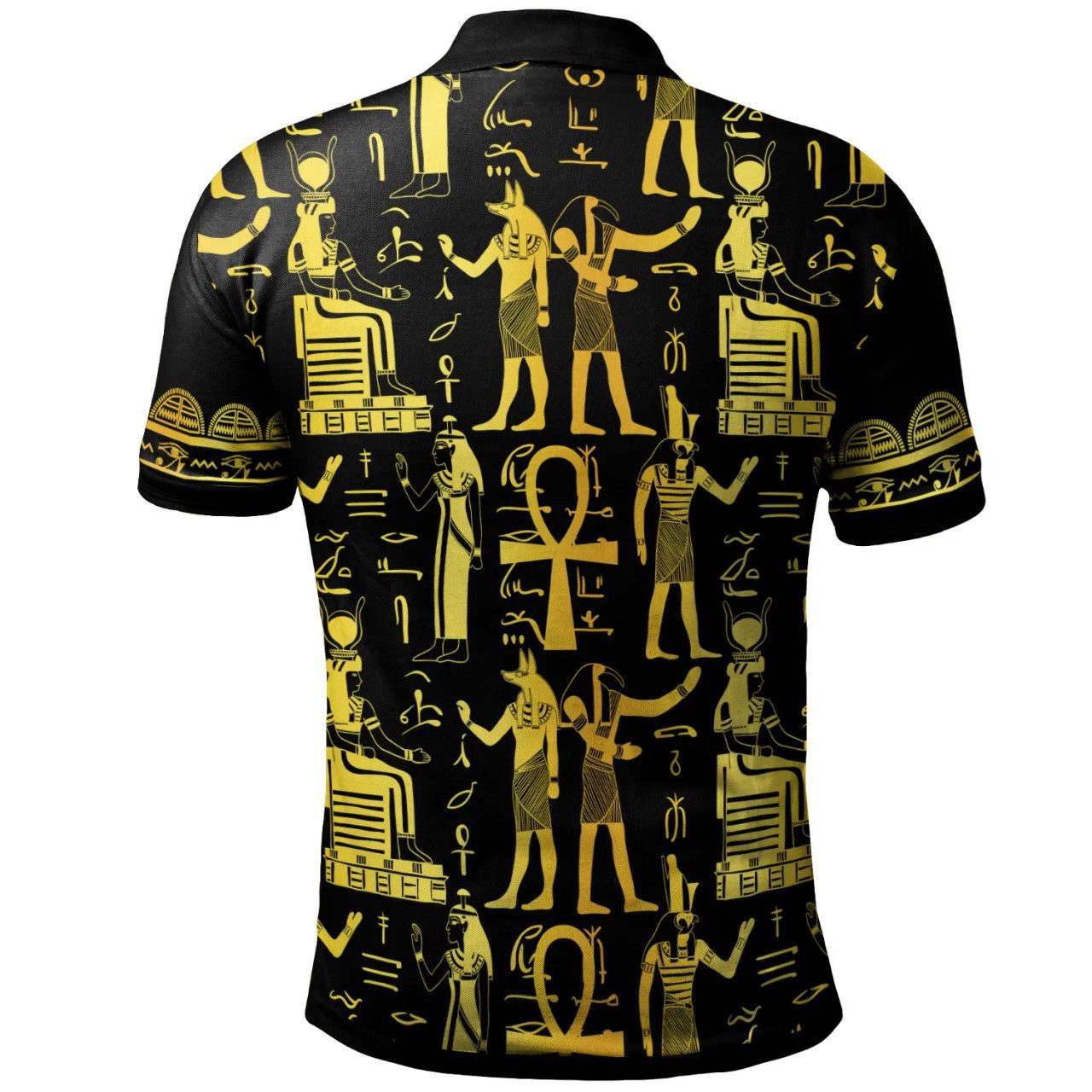 Egyptian Polo Shirt – Africa Egyptian God Pattern Polo Shirt