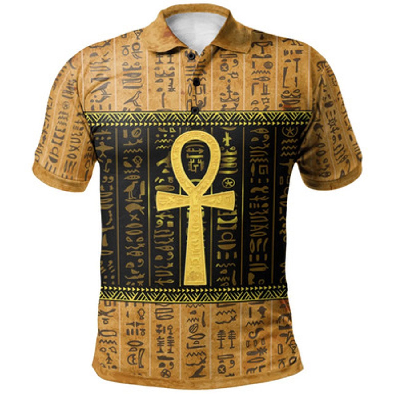 Egyptian Polo Shirt – Africa Ankh Egypt Polo Shirt