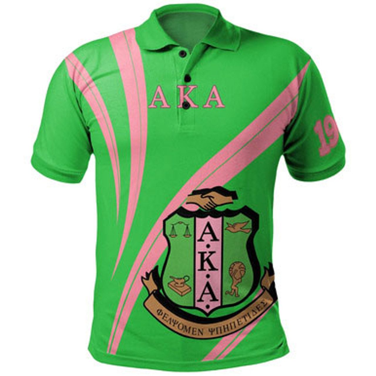 Alpha Kappa Alpha Polo Shirt – Sorority Proud to Be Polo Shirt II