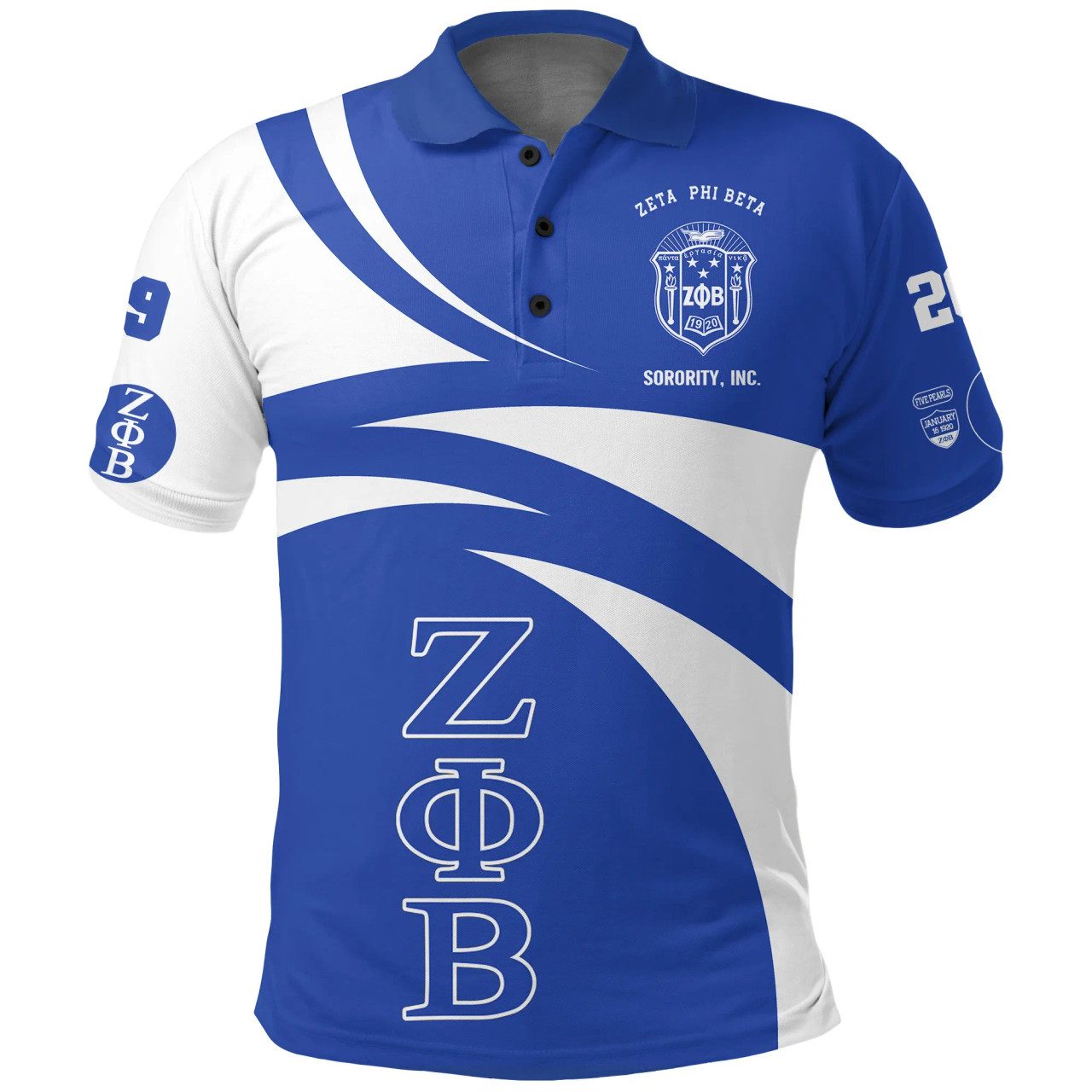 Zeta Phi Beta Polo Shirt – Sorority Special Polo Shirt