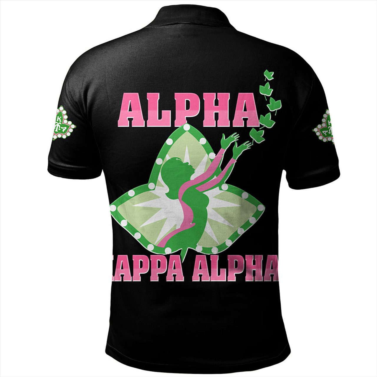 Alpha Kappa Alpha Polo Shirt Greek Gradution