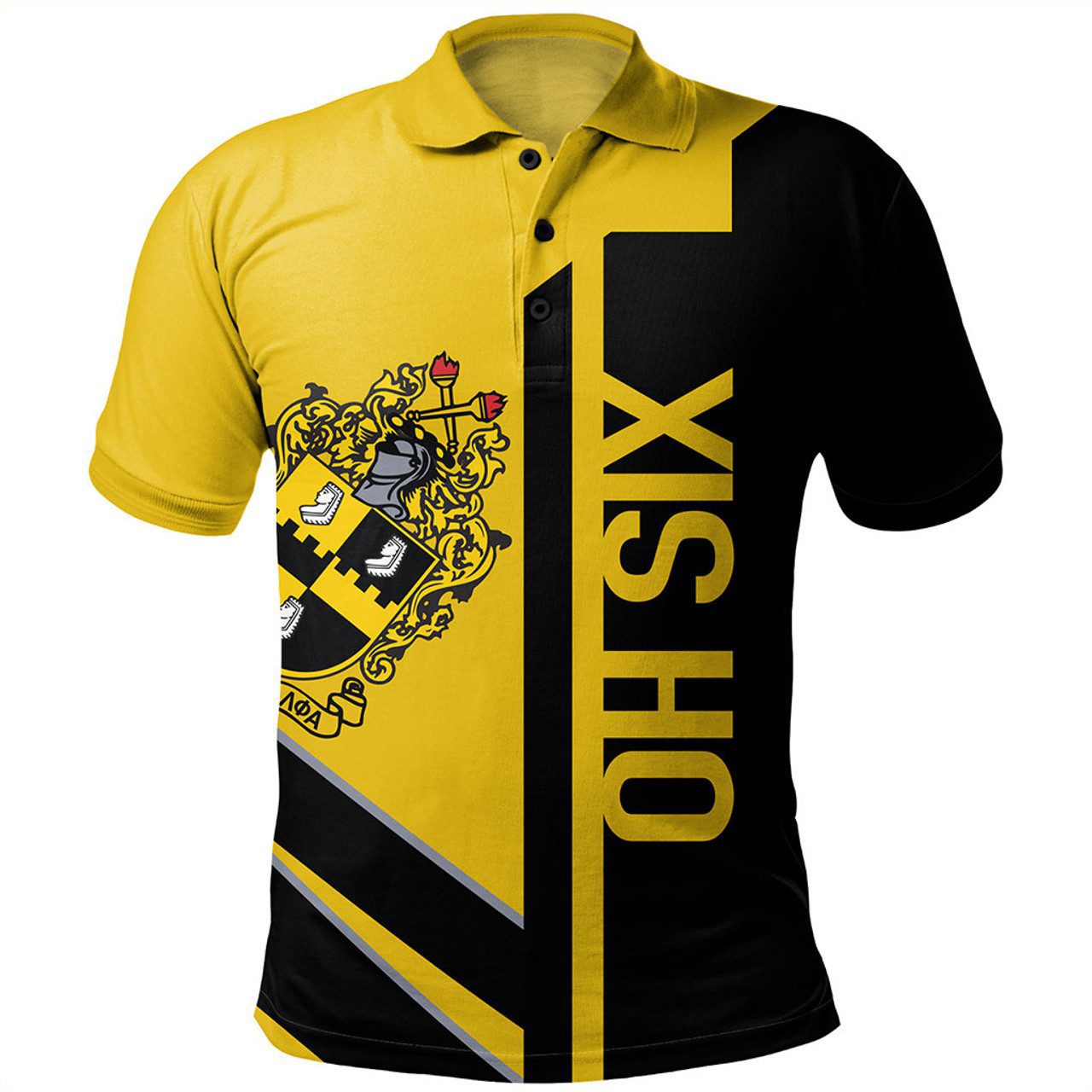 Alpha Phi Alpha Polo Shirt Half Concept