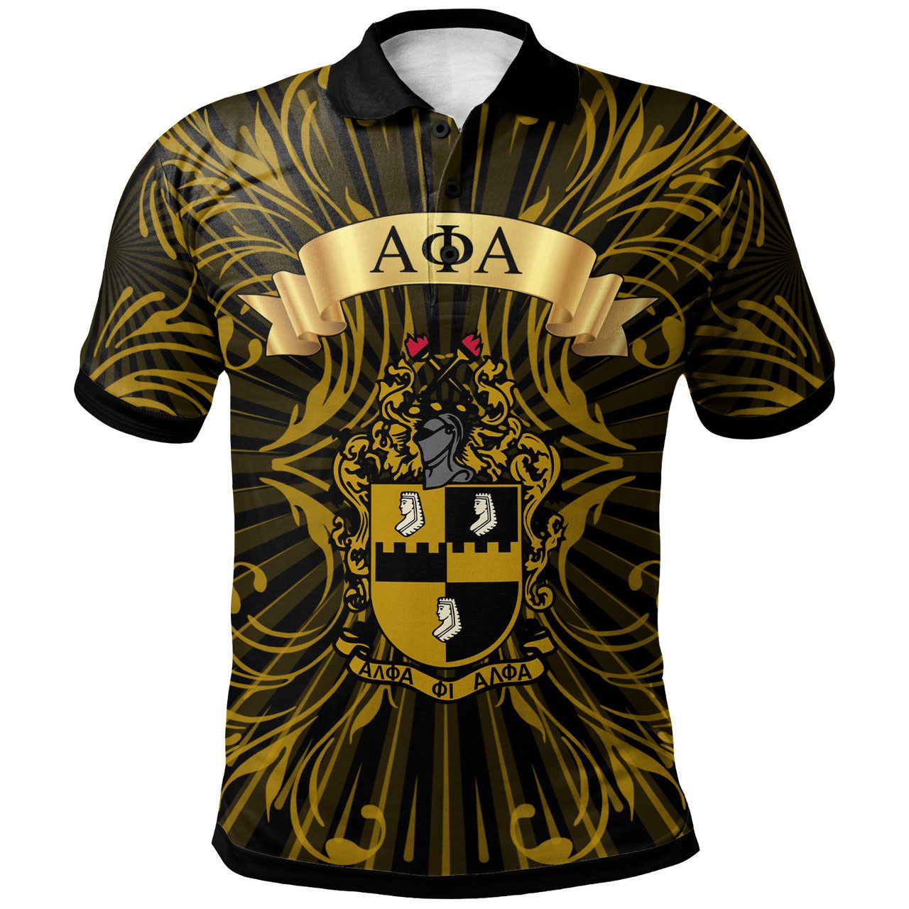 Alpha Phi Alpha Polo Shirt – Fraternity Vintage Style Polo Shirt