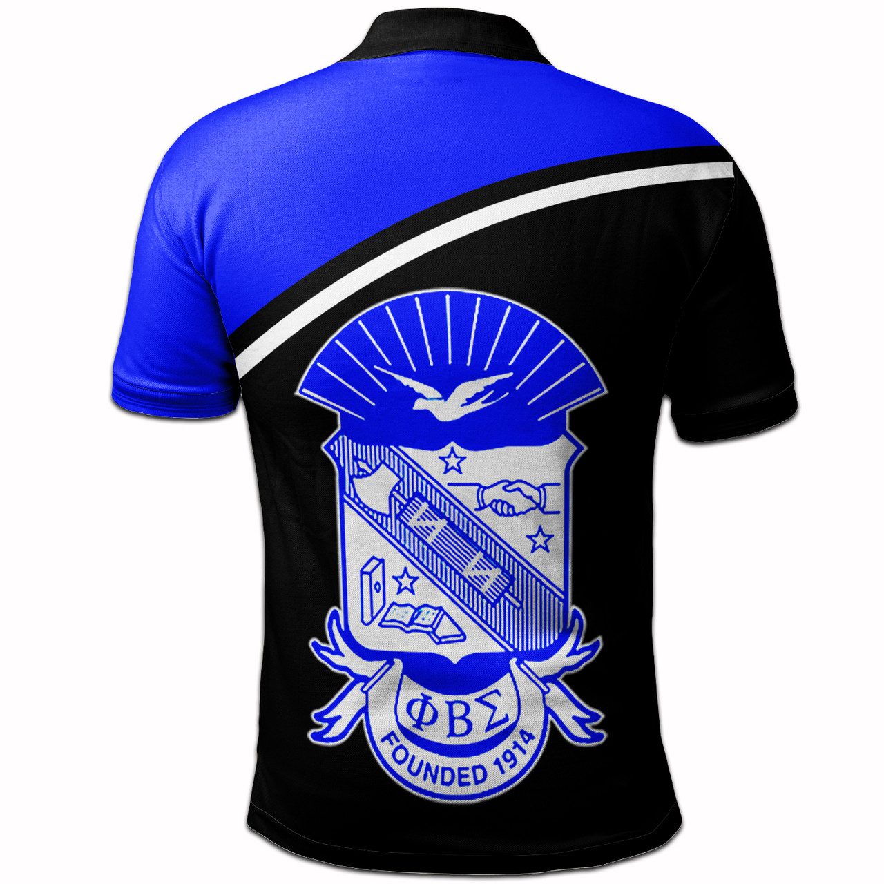 Phi Beta Sigma Polo Shirt – Fraternity Curve Version Polo Shirt