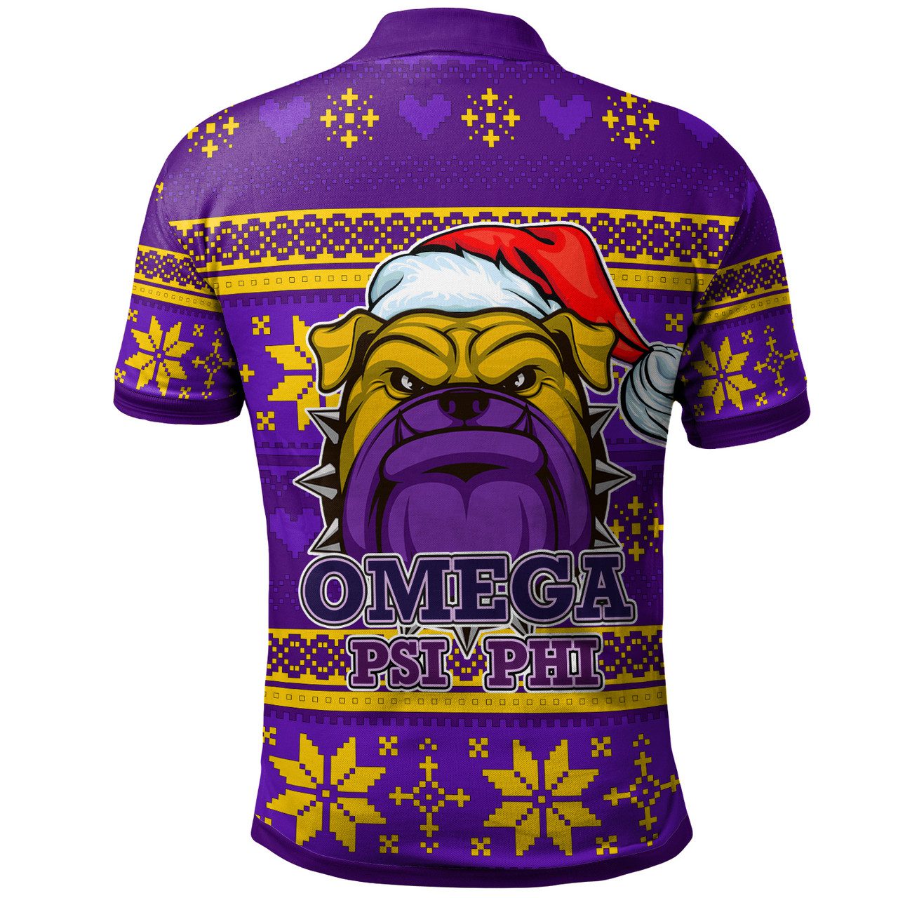 Christmas Omega Psi Phi Polo Shirt – Fraternity Bulldog