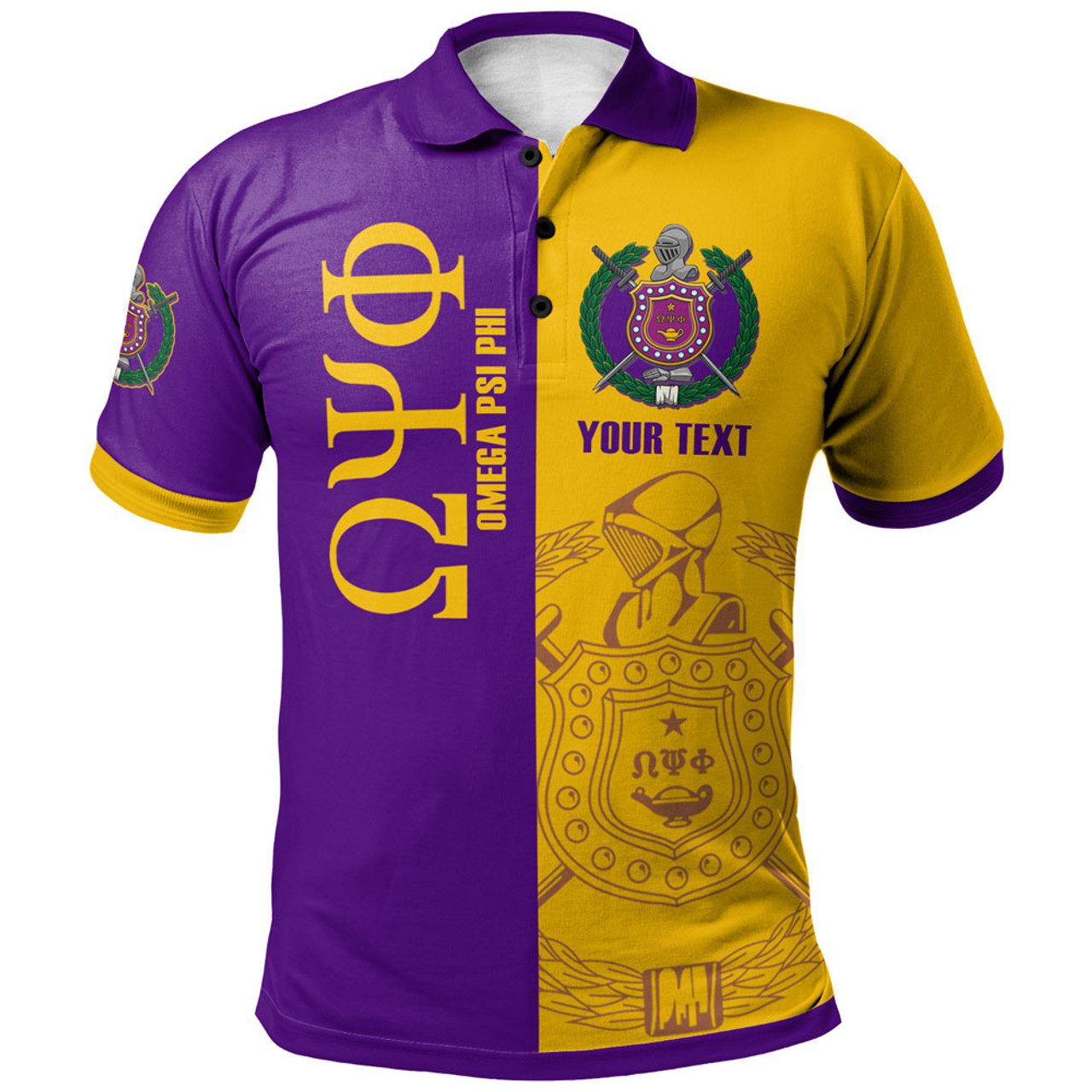 Omega Psi Phi Polo Shirt – Custom Fraternity Polo Shirt