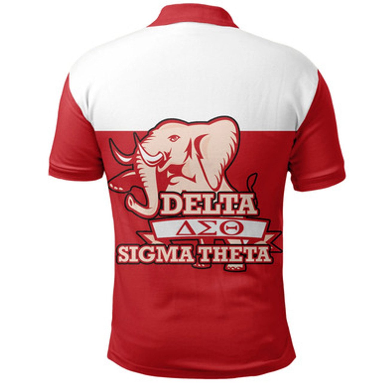Delta Sigma Theta Polo Shirt – Sorority Elephant Logo Polo Shirt