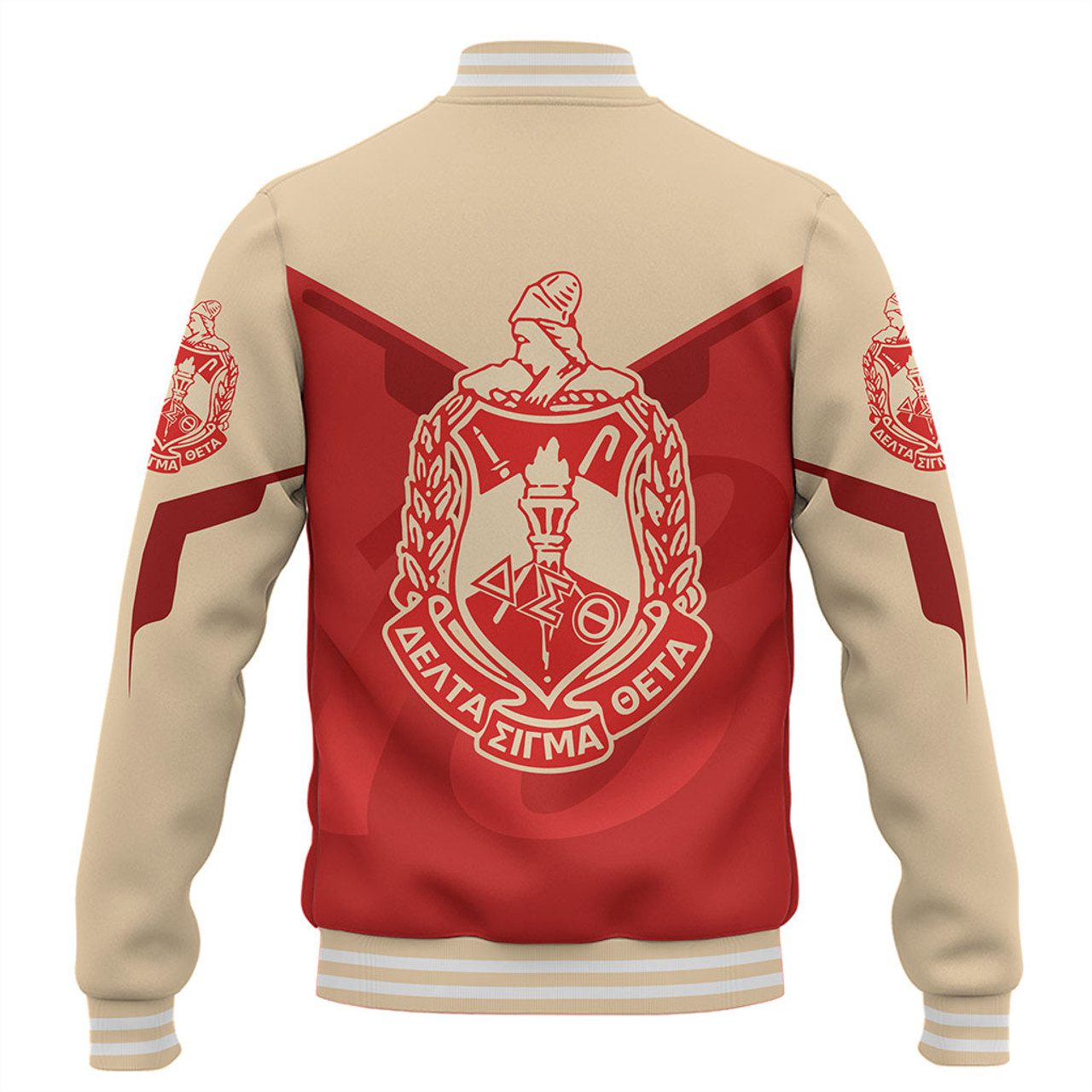 Delta Sigma Theta Baseball Jacket Dringking Style