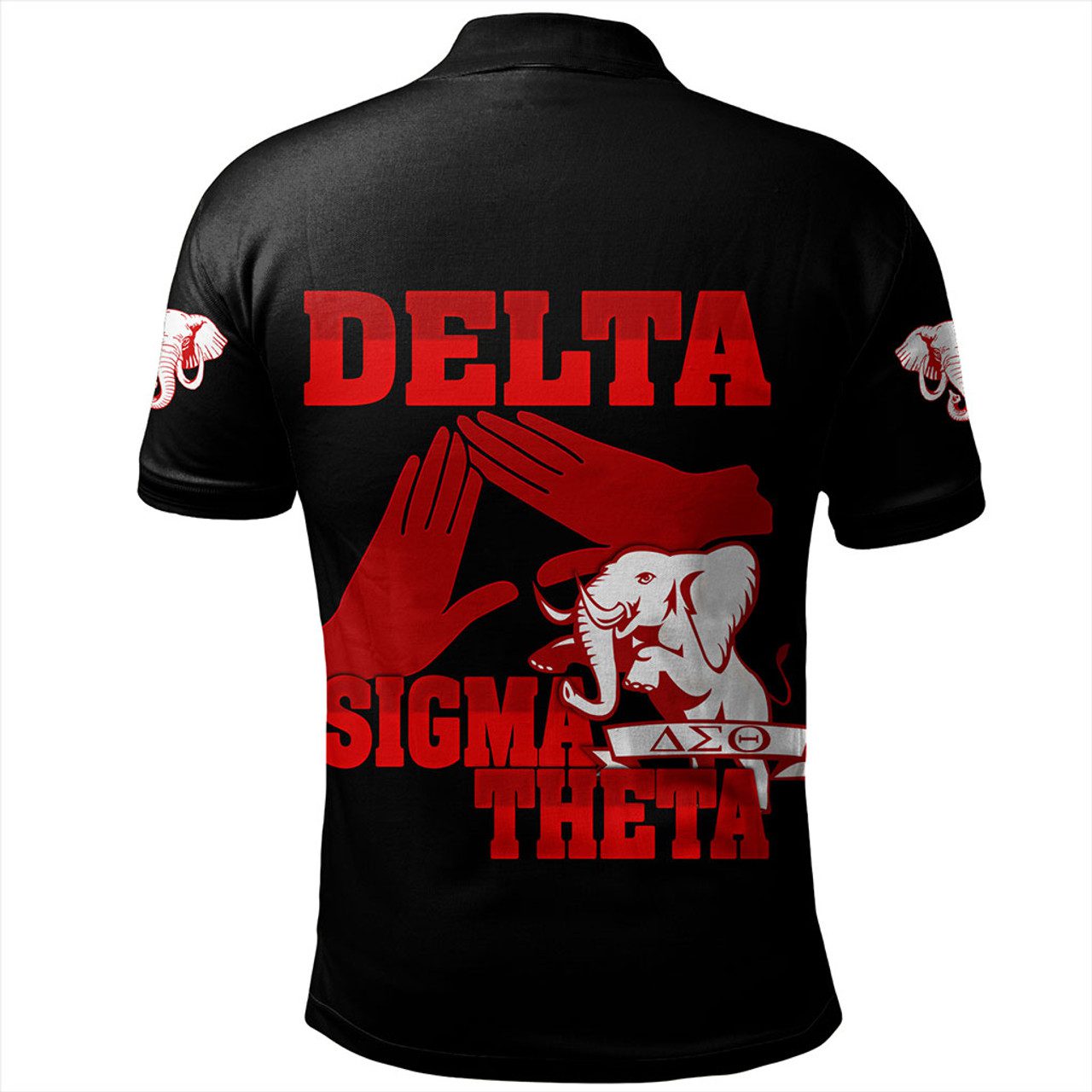 Delta Sigma Theta Polo Shirt Greek Gradution