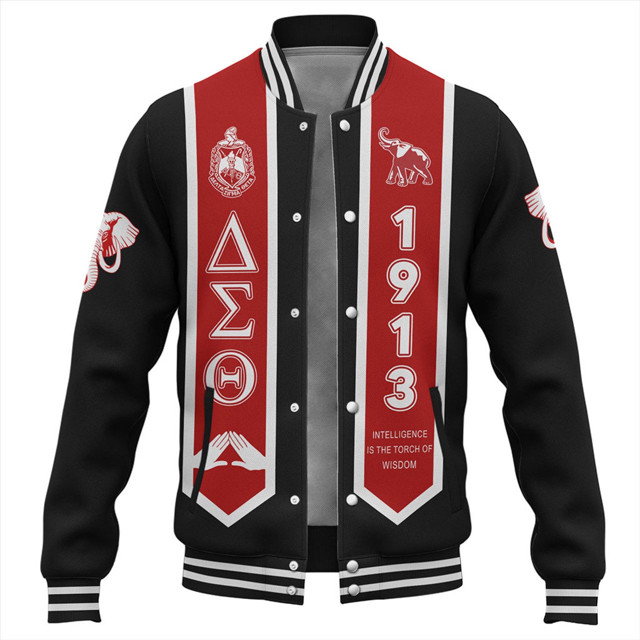 Delta Sigma Theta Baseball Jacket Greek Gradution