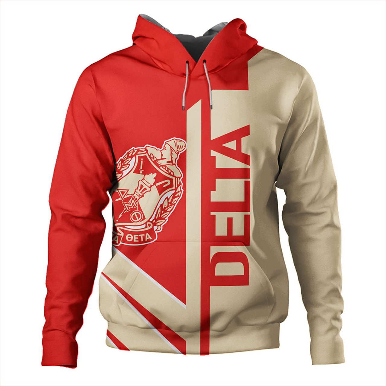 Delta Sigma Theta Hoodie Half Concept