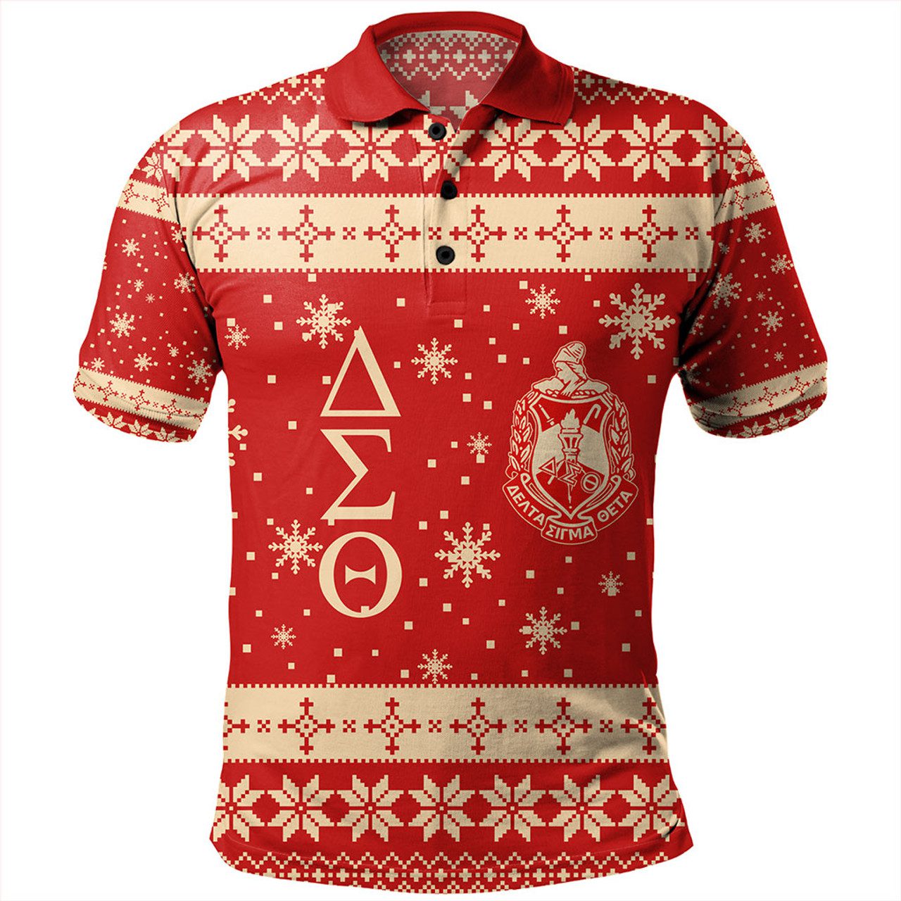 Delta Sigma Theta Polo Shirt Sorority Christmas