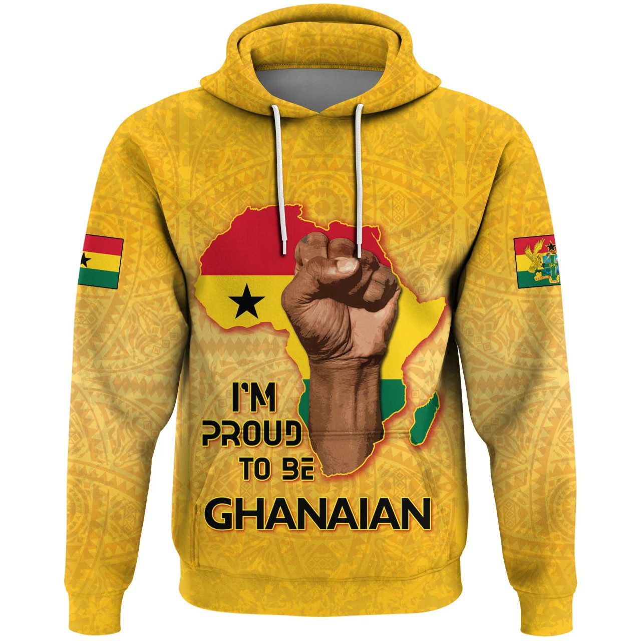 Ghana Hoodie – Africa Africa Freedom Day Hoodie