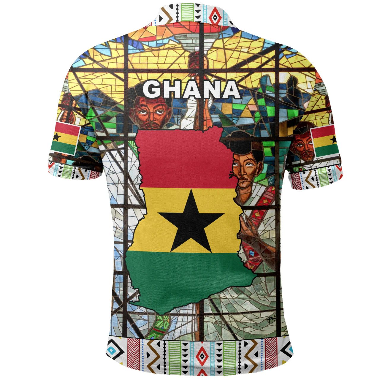 Ghana Polo Shirt – Africa Africa Day Polo Shirt