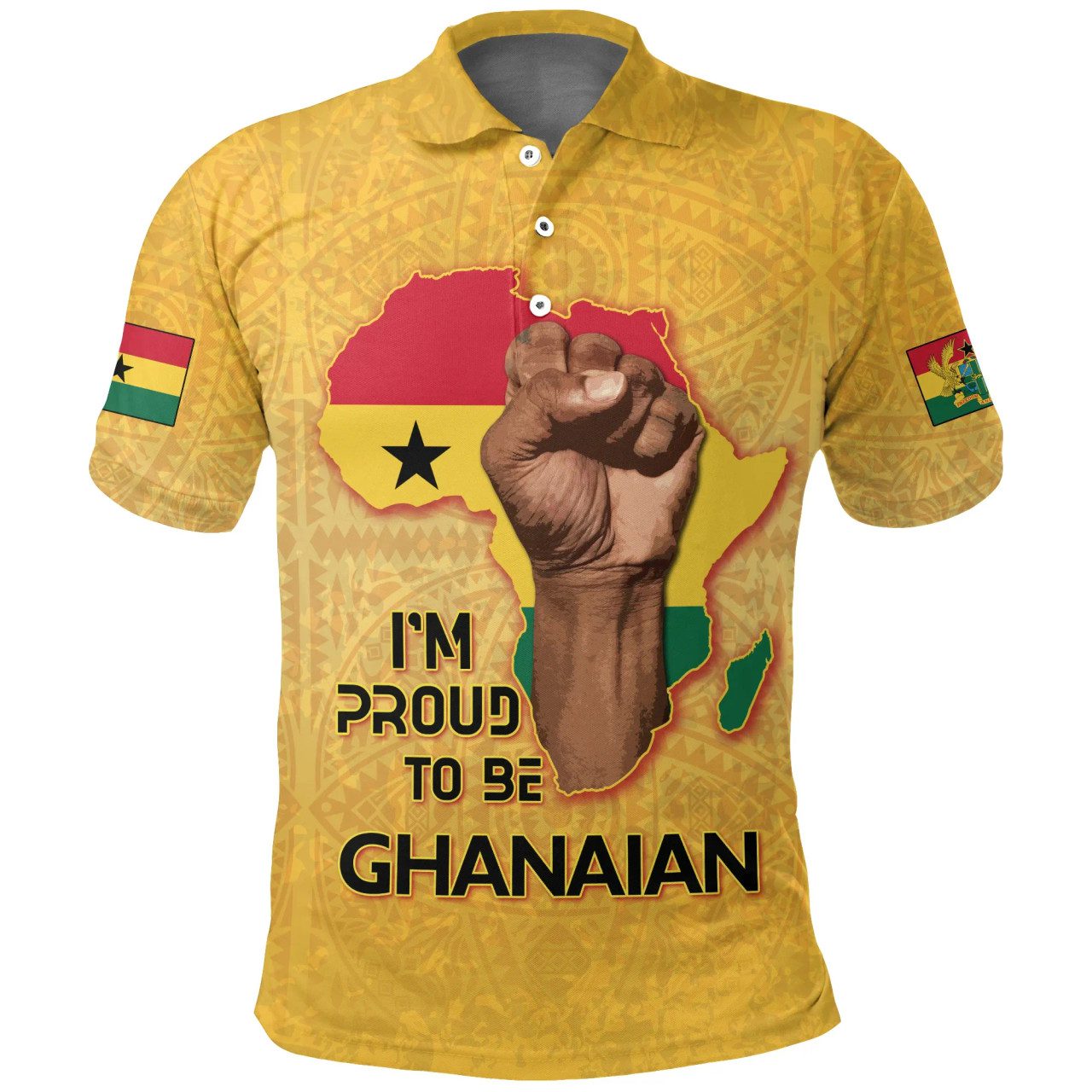 Ghana Polo Shirt – Africa Africa Freedom Day Polo Shirt