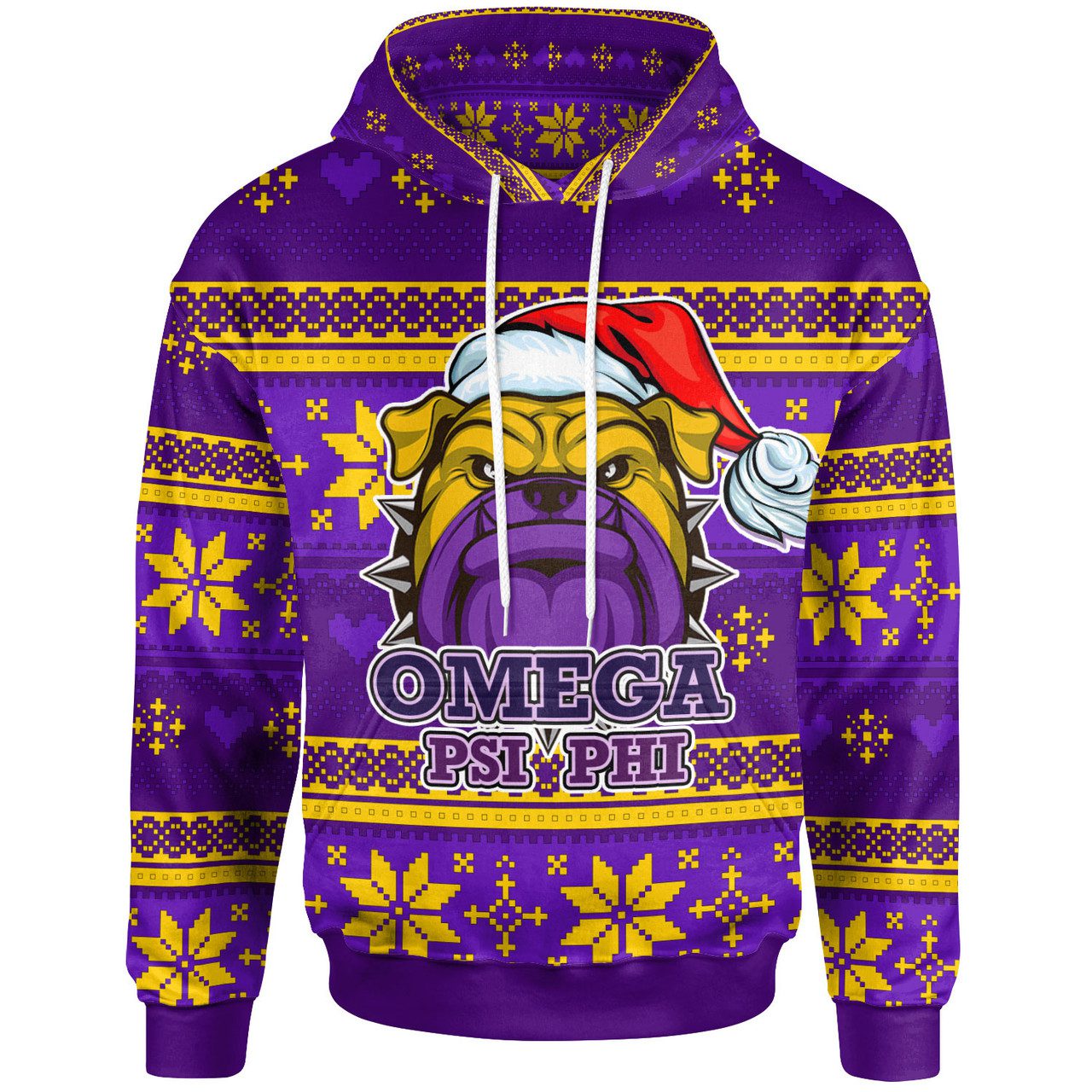 Christmas Omega Psi Phi Hoodie – Fraternity Bulldog