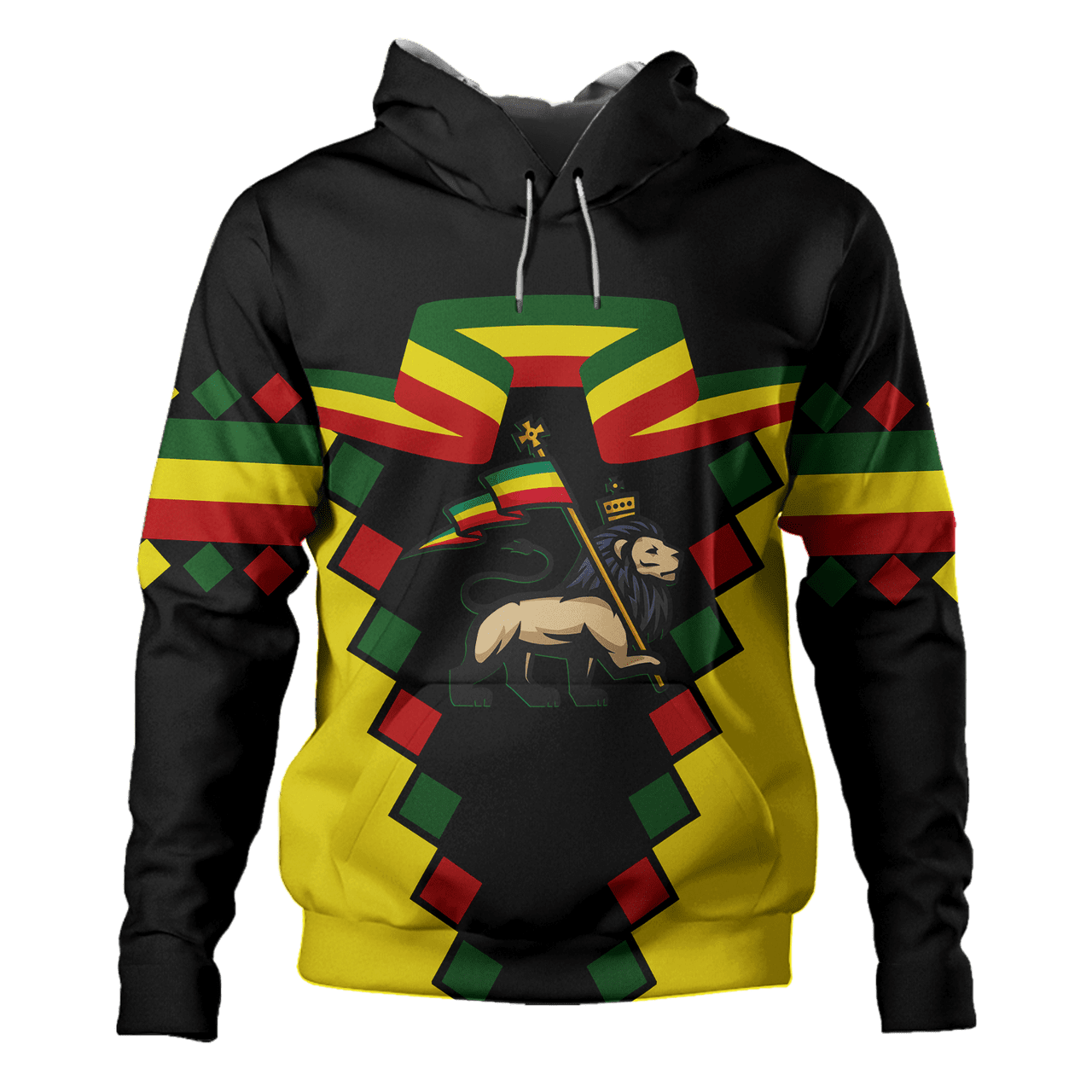 Ethiopia Hoodie Lion Of Zion