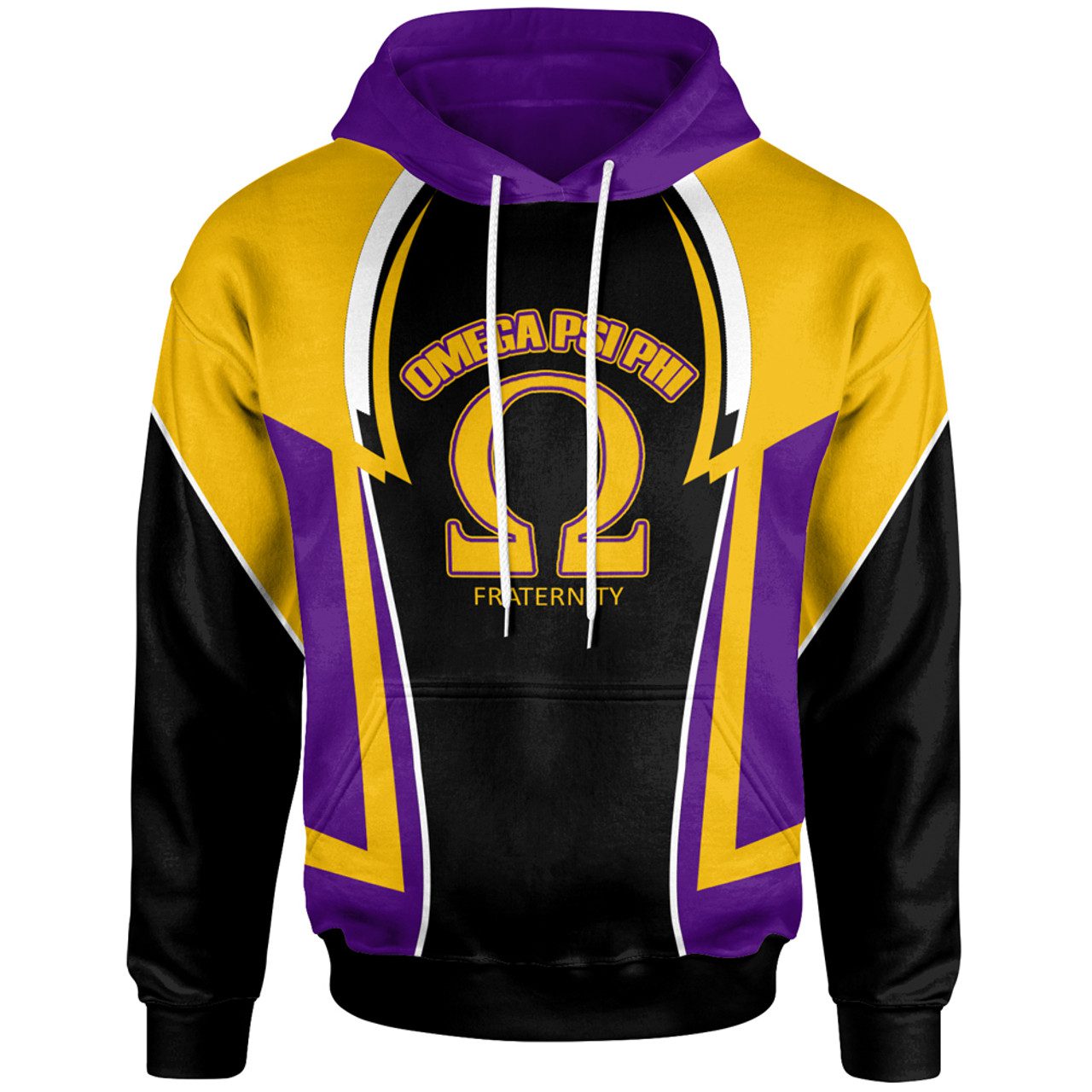 Omega Psi Phi Hoodie – Custom Fraternity Shield Hoodie