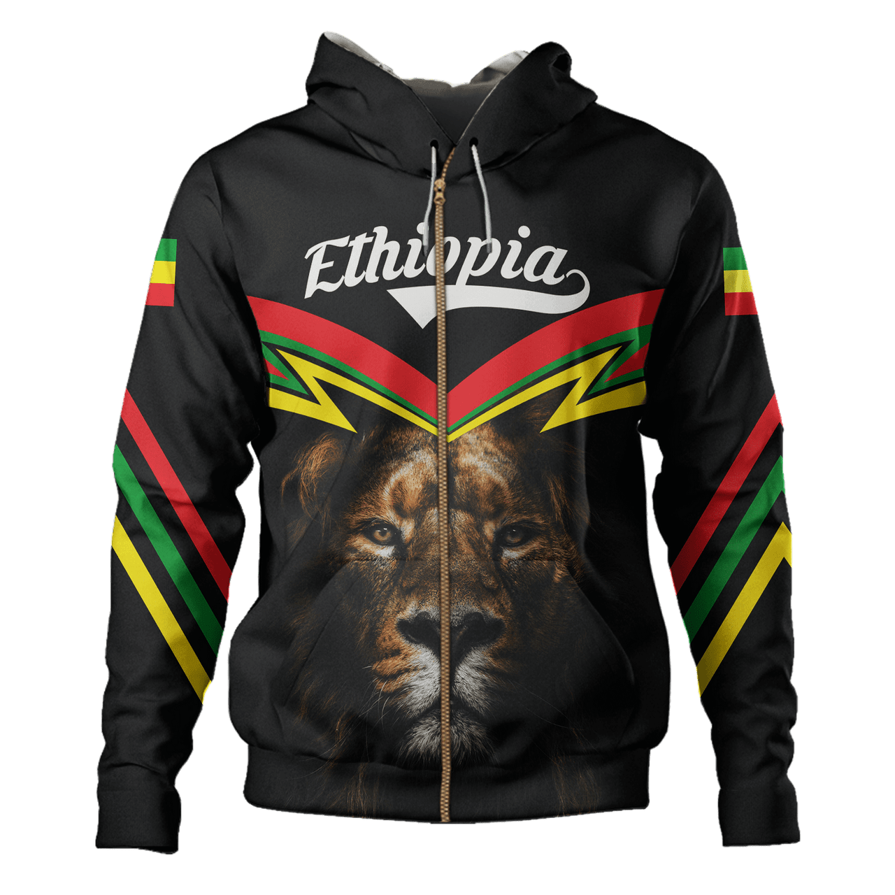 Ethiopia Hoodie Lion Roar