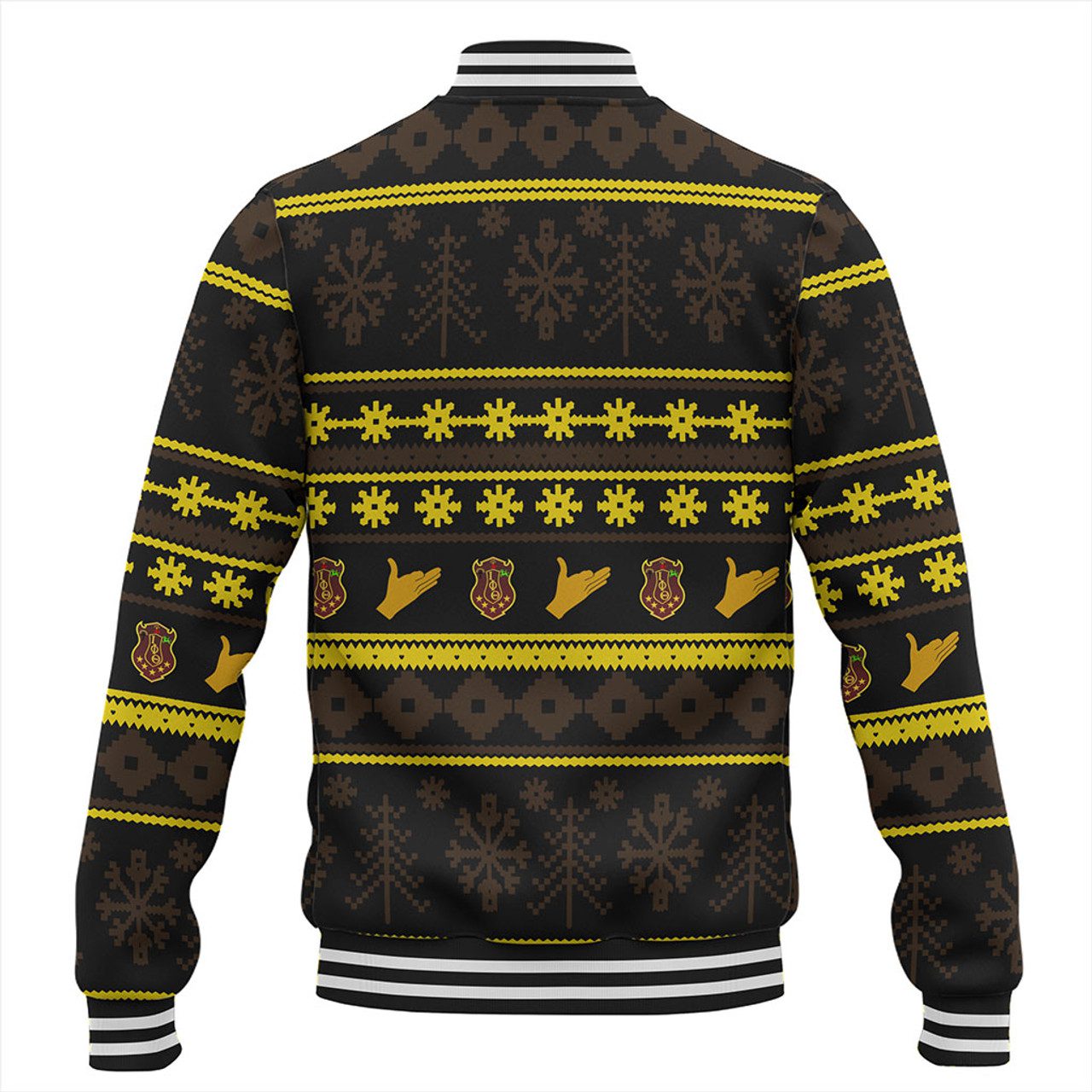 Iota Phi Theta Baseball Jacket Christmas Style Grunge