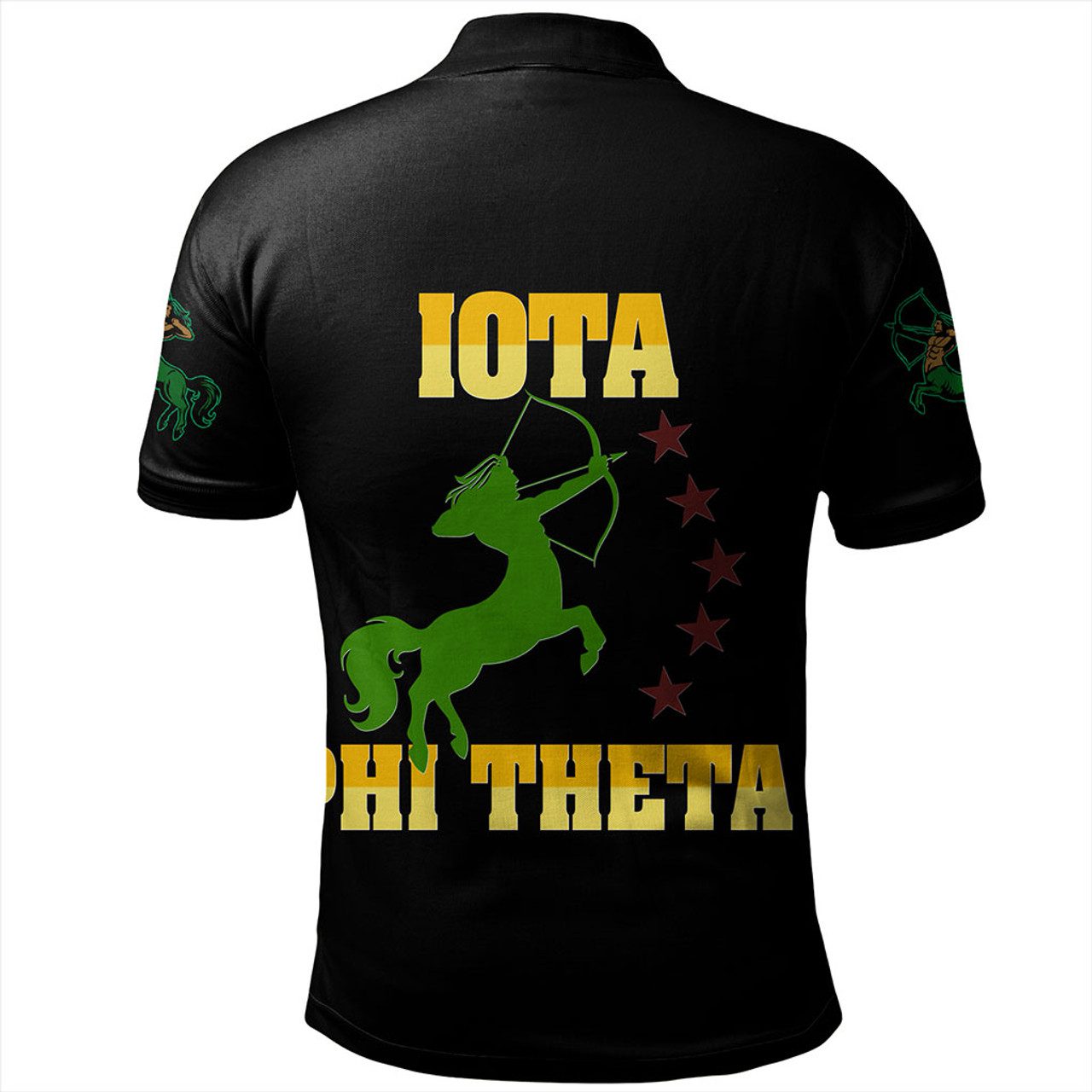 Iota Phi Theta Polo Shirt Greek Gradution