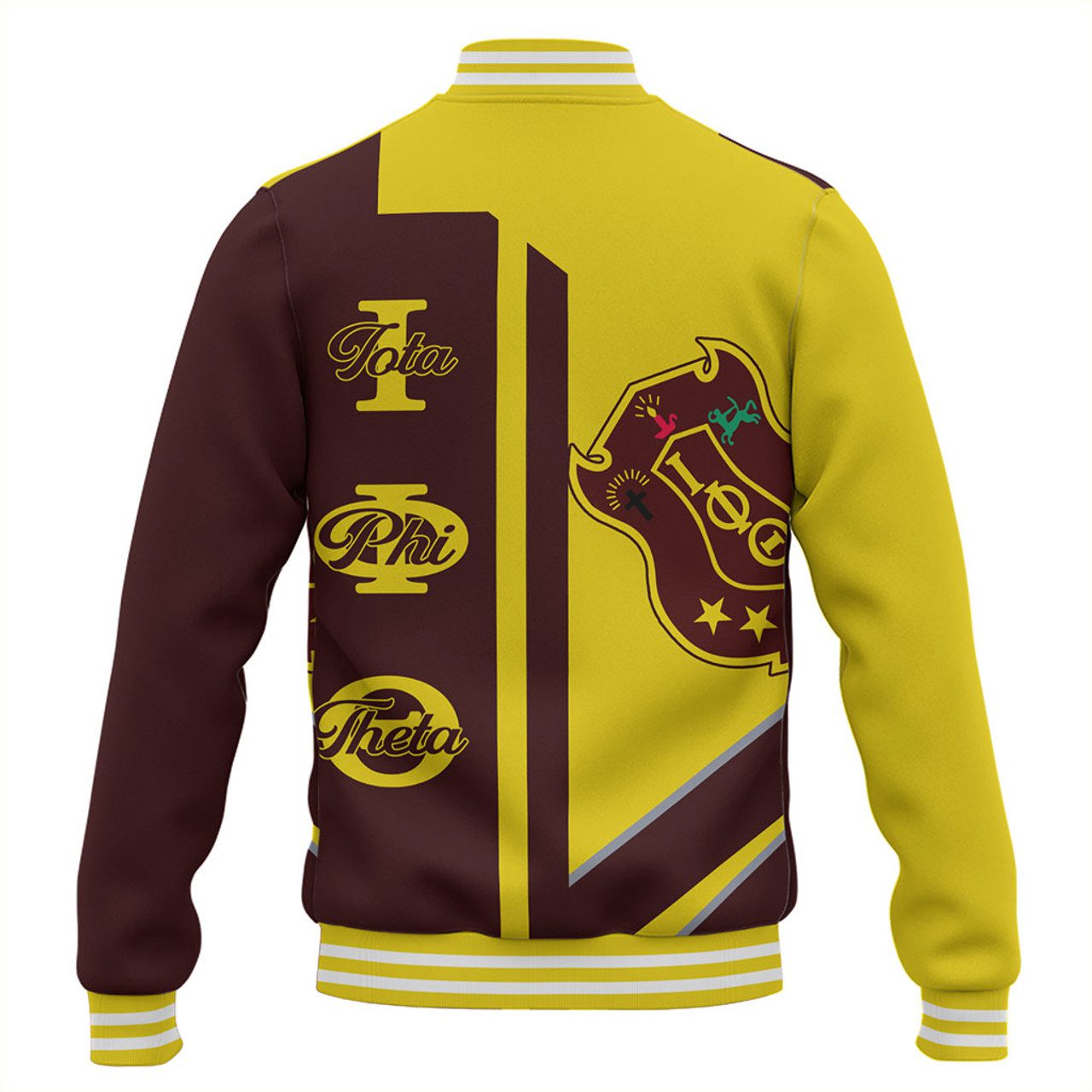 Iota Phi Theta Baseball Jacket Half Concept