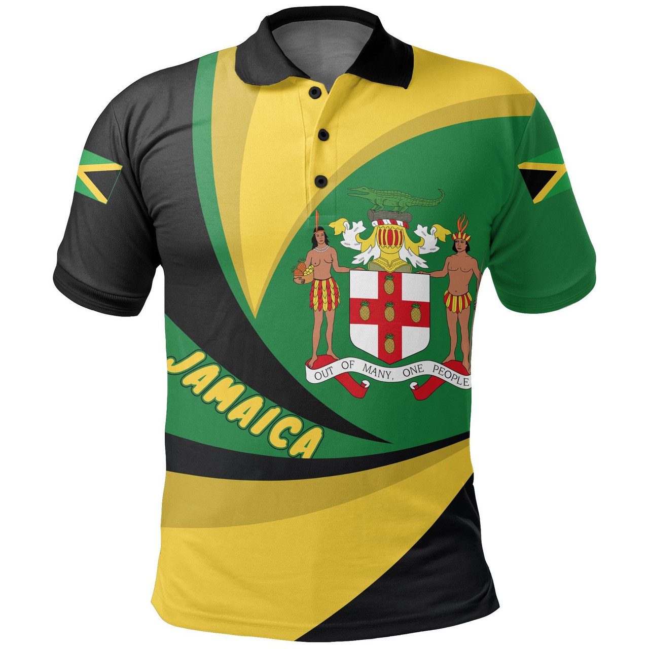 Jamaica Polo Shirt – Africa Storm Style Polo Shirt