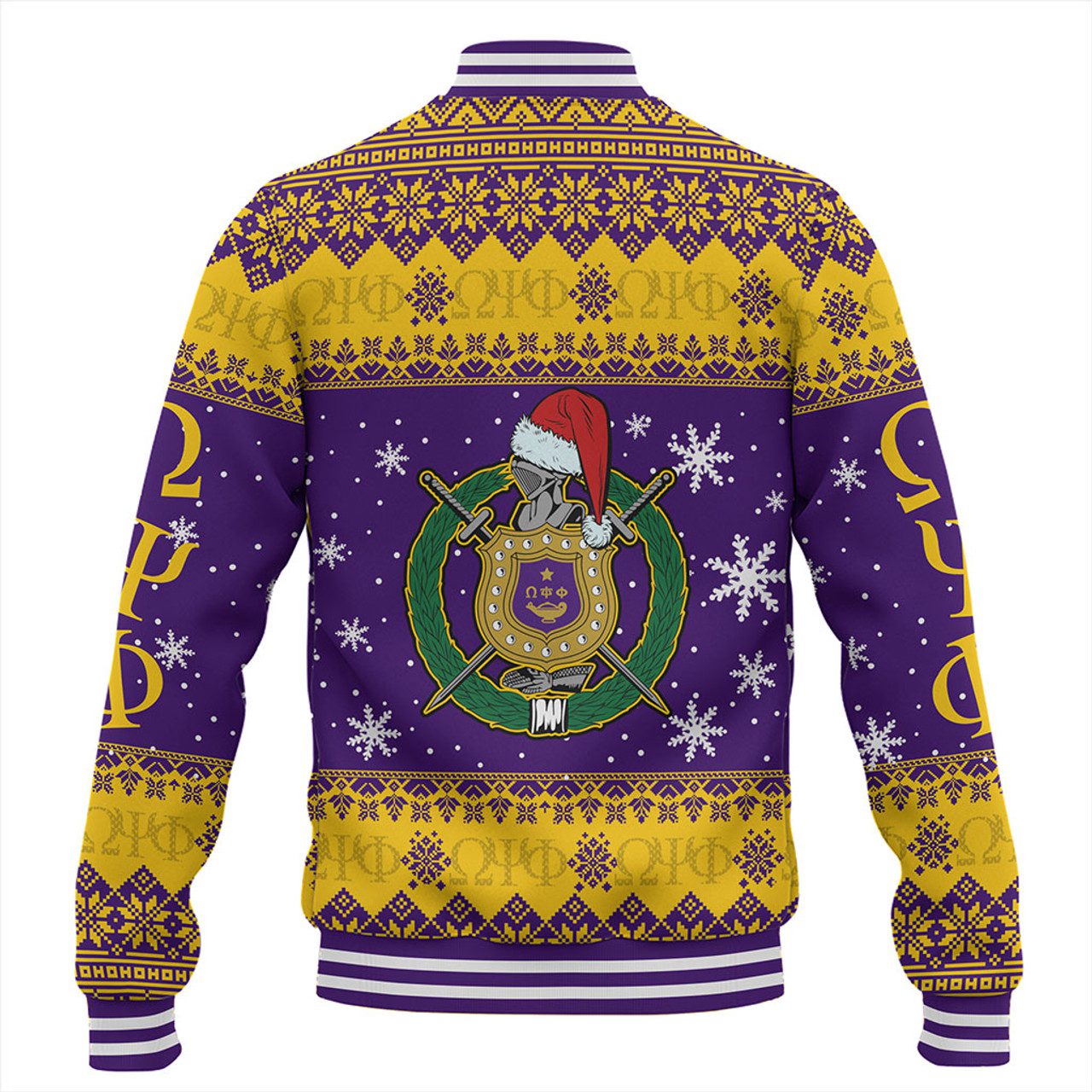 Omega Psi Phi Baseball Jacket Fraternity Inc Christmas