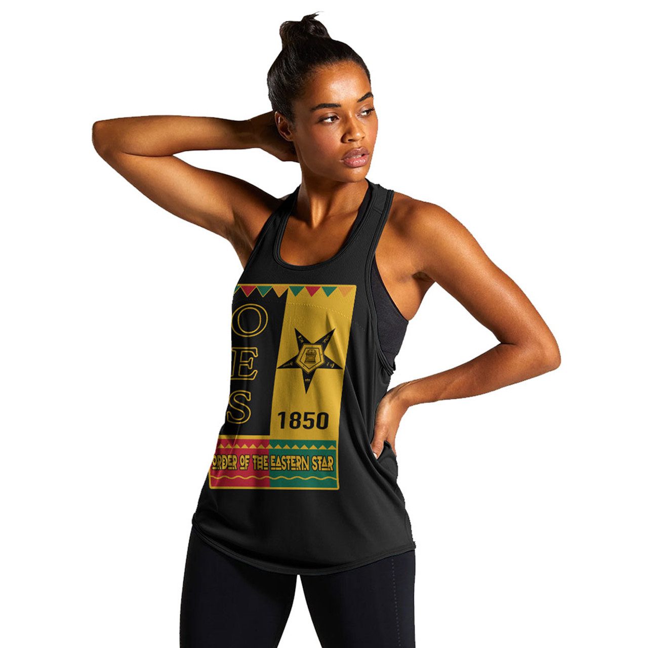 Order of the Eastern Star Women Tank Black History Month