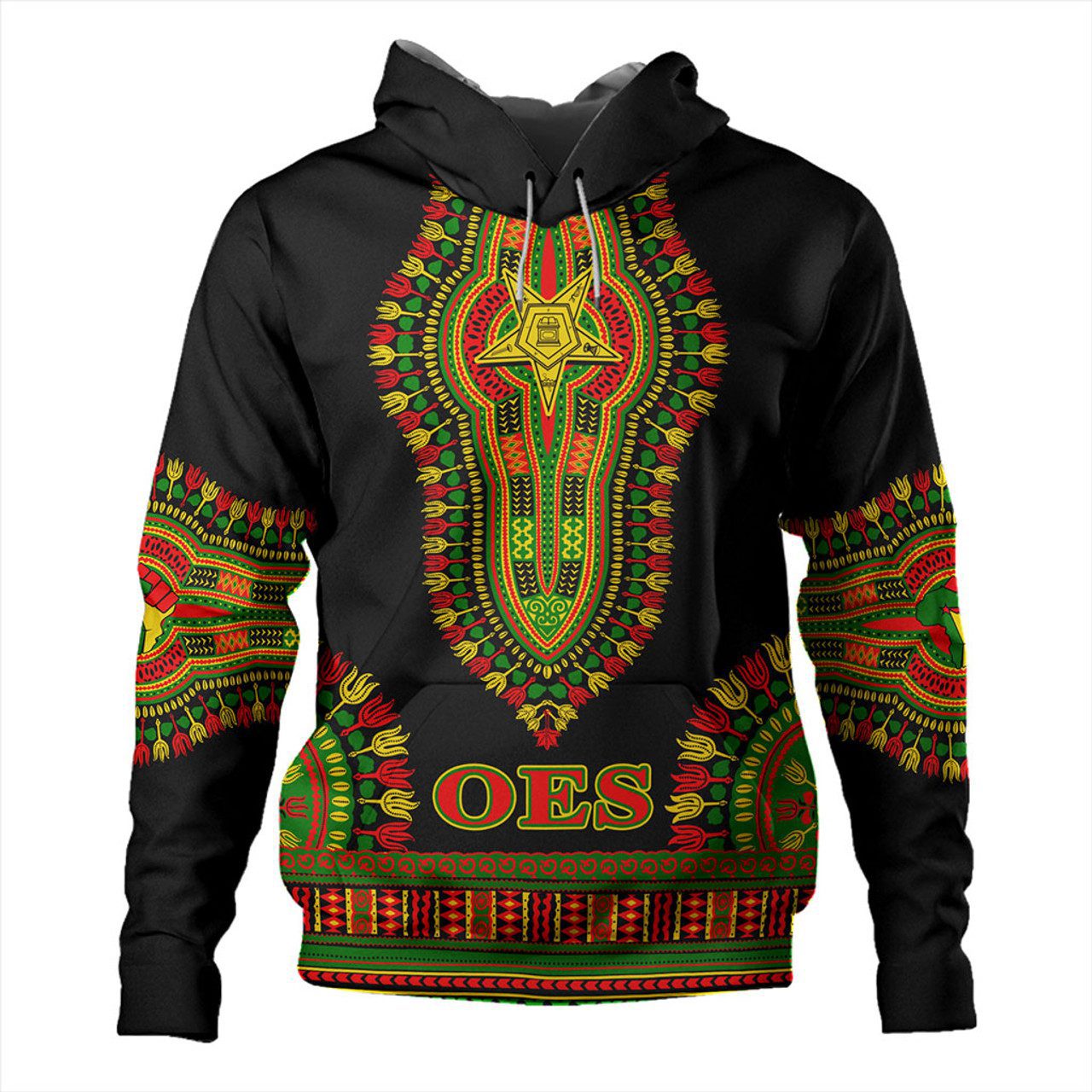 Order of the Eastern Star Hoodie Dashiki Juneteenth